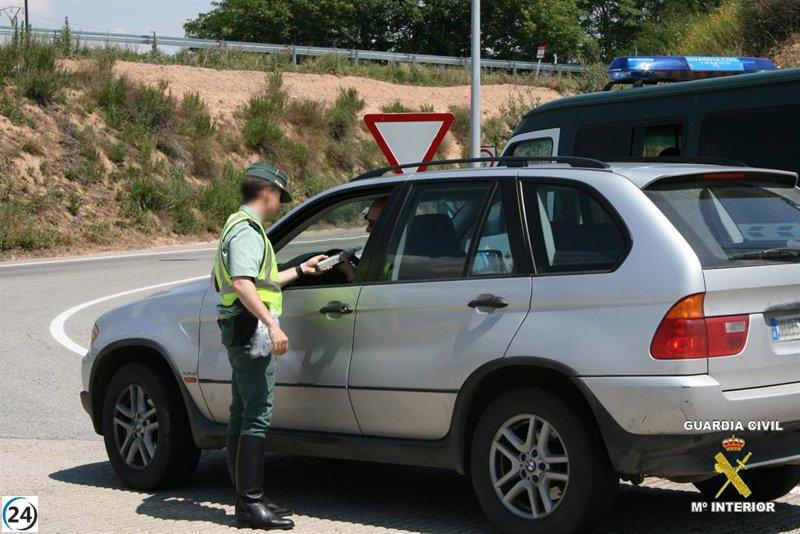 La DGT termina su campaña sobre alcohol y drogas en La Rioja con 79 detecciones positivas.