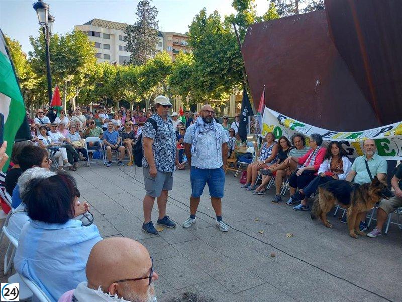 Manifestación en apoyo al activista riojano deportado por Israel y exigencia de respuesta a Capellán.