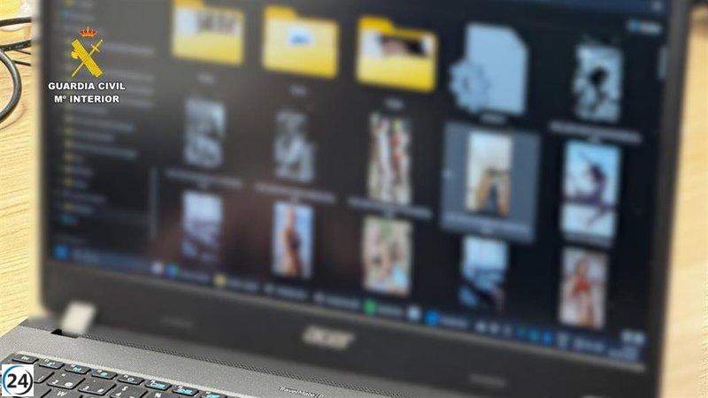 Detenidos por difundir contenido sexual no consentido de 27 mujeres, entre ellas 13 de La Rioja.