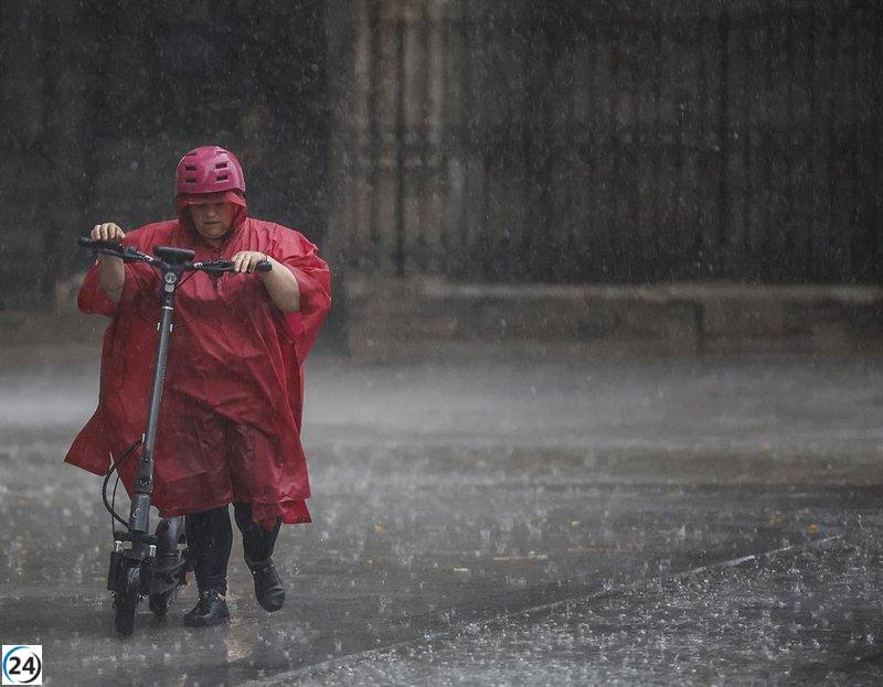 La Ribera del Ebro y la Ibérica enfrentan un intenso calor, con tormentas a la vista.