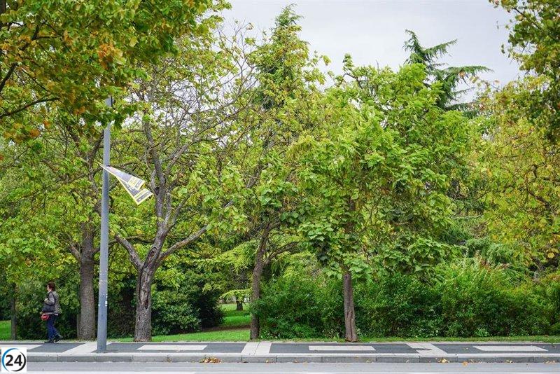Alfaro registra el viento más potente de España con rachas de 99,4 km/h este domingo.