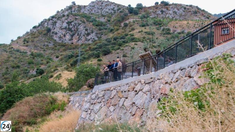 La Rioja cubre casi la totalidad de los costos para restaurar el talud de la calle Portillo de Leza.