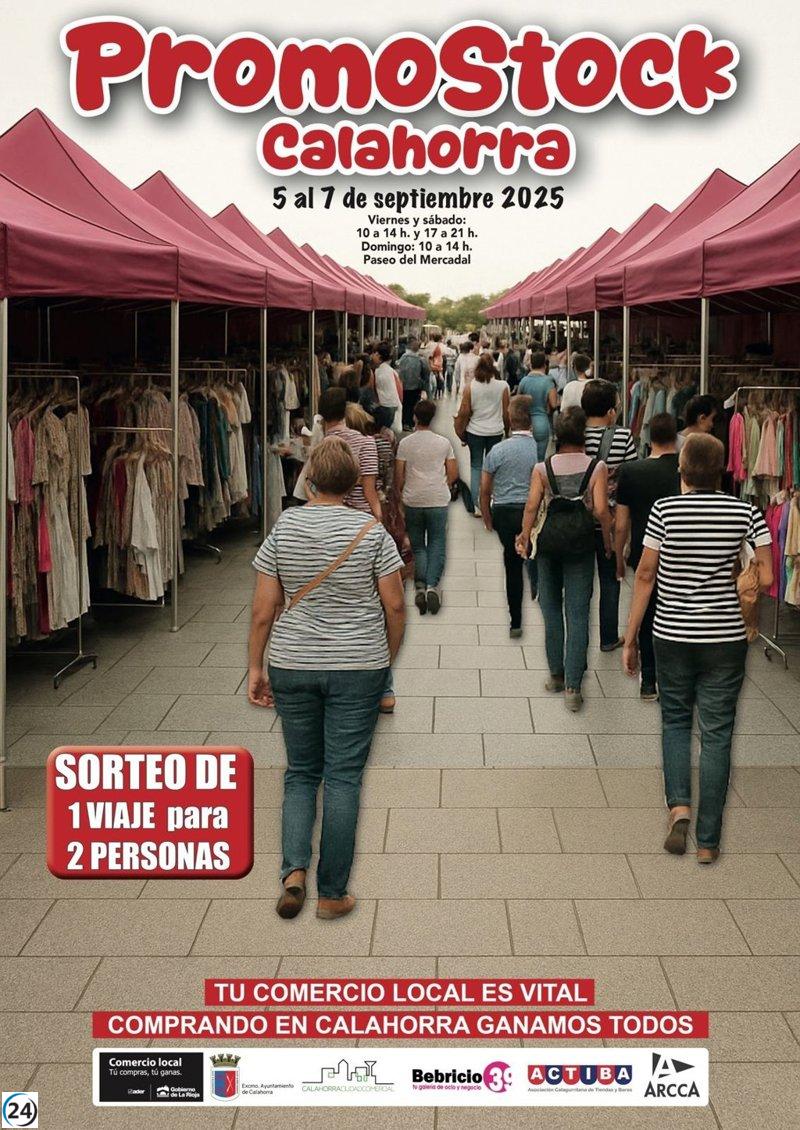 Promostock impulsa el comercio calagurritano en el Mercadal del 5 al 7 de septiembre.