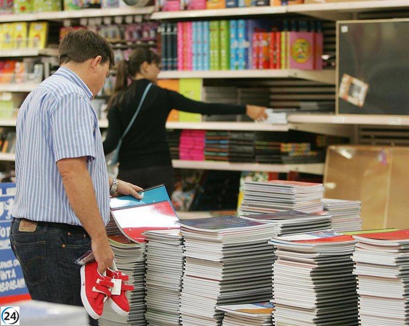 El regreso a clases implica un desembolso promedio de 400 euros, impulsando el auge de las compras de material reciclado.