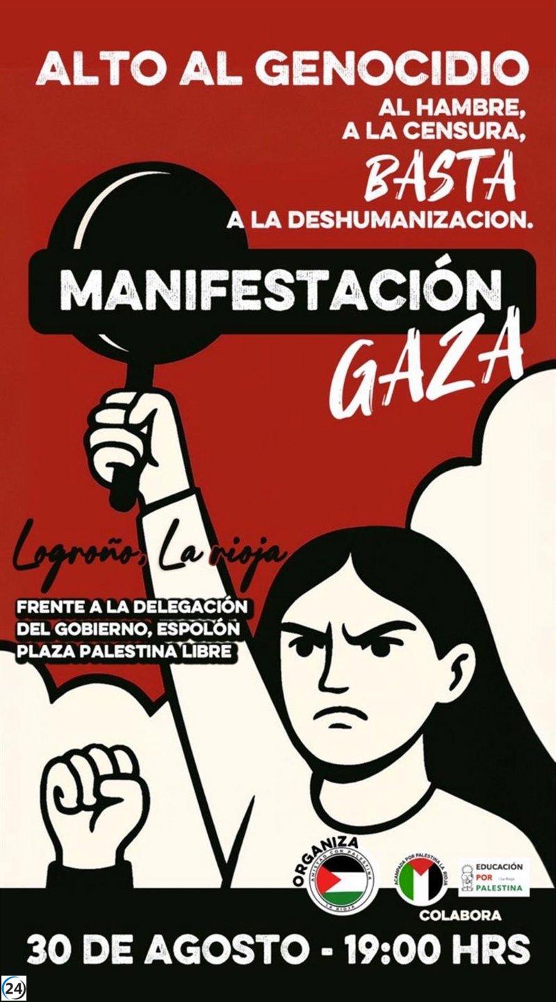 Protesta expresa el agotamiento por la inacción institucional frente al genocidio en Gaza.