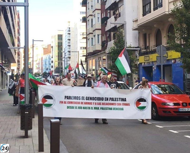 Logroño exige poner fin a la barbarie en Gaza y al silencio de las instituciones.