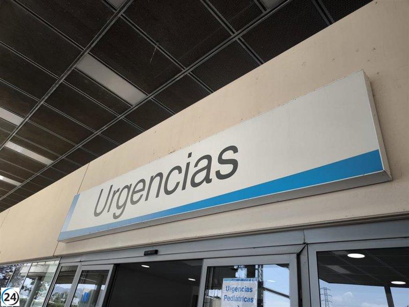 Hombre herido en accidente de tráfico entre Robres y San Vicente de Robres es llevado al hospital San Pedro.