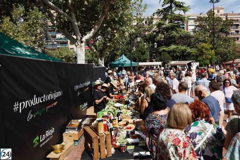 El Espolón acoge este domingo un concurso agrícola en La Rioja con 16 agricultores y cuatro bodegas participantes.