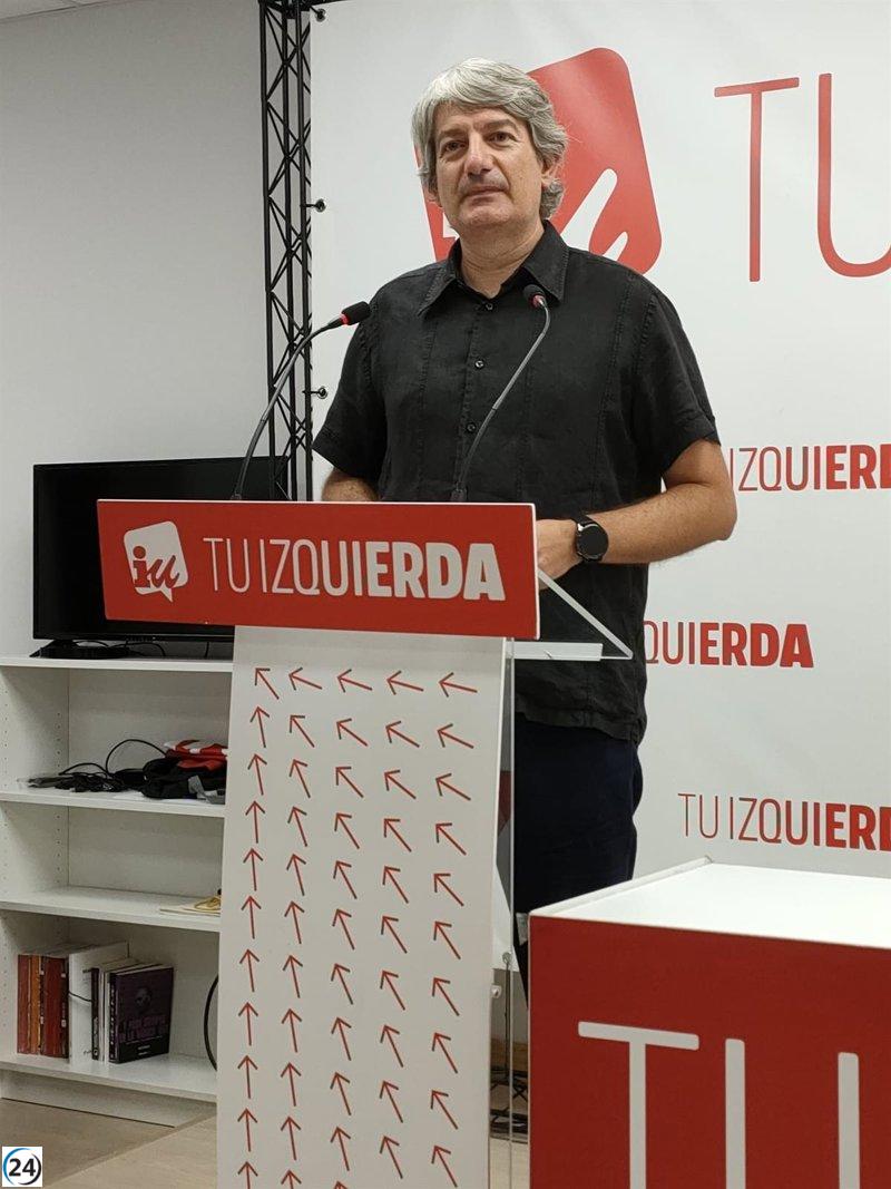 Ollero (IU) exige al Ejecutivo de La Rioja una estrategia y regulación para la instalación de plantas de biometano y biogás.