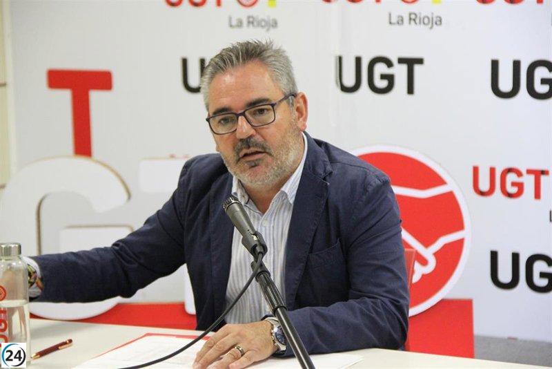 UGT La Rioja reafirma su unidad, según su secretario general.