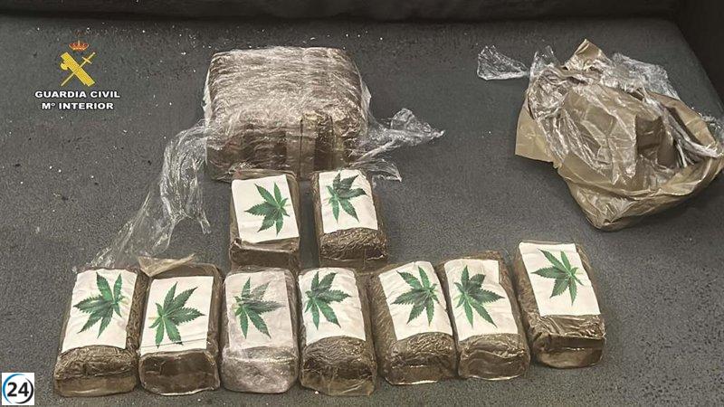 Desmantelan narcocracía en una casa de Villamediana de Iregua.