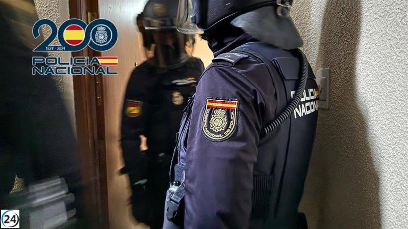 La Policía Nacional desmantela un narcopunto en Logroño y arresta a dos implicados.