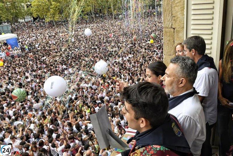 San Mateo inicia sus fiestas con gran afluencia y calma.