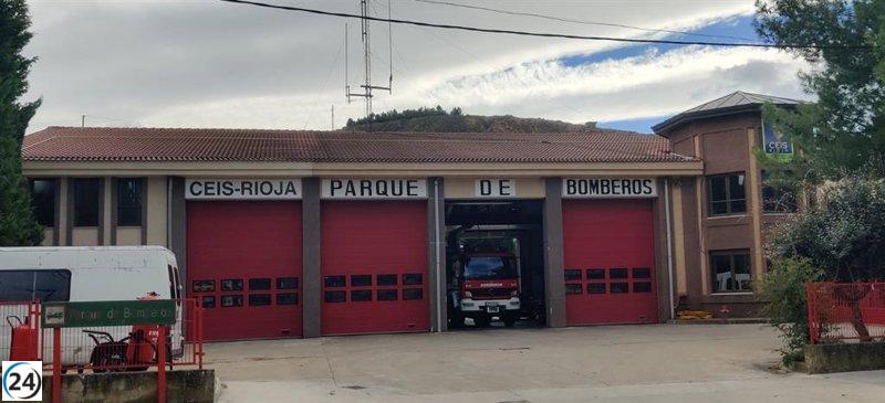 Incendio en una casa de la calle Royo de Arnedo fue controlado con éxito.
