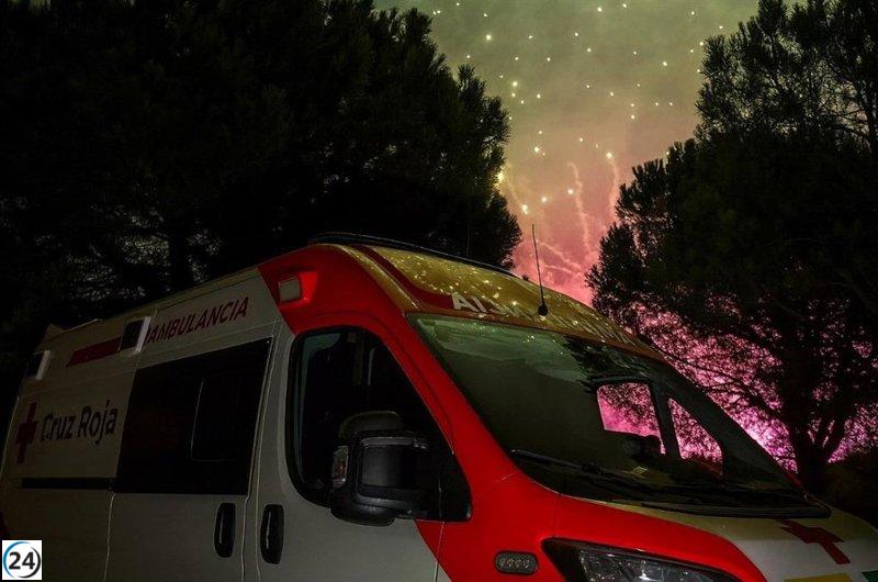 Cruz Roja asiste a 12 personas durante las festividades de San Mateo, tres de ellas requieren traslado médico.