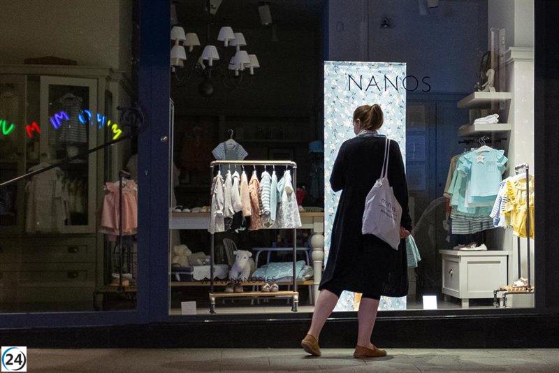 Aumento del 0,9% en ventas comerciales y crecimiento del 1,3% en empleos durante agosto.