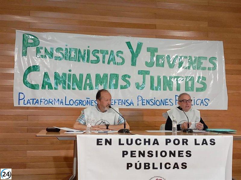 Ancianos de Logroño defienden la viabilidad de las pensiones y rechazan el conflicto entre generaciones.