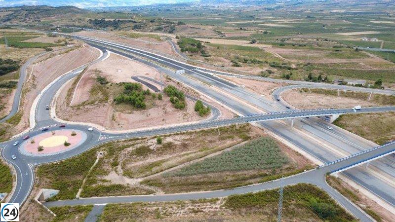 Avanza la construcción de la autovía A-68 en La Rioja con una inversión de 151,87 millones.
