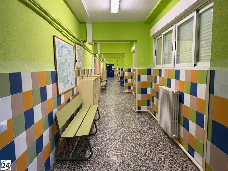 Ezcaray impulsa la modernización del Colegio San Lorenzo con mejoras en accesibilidad y seguridad.