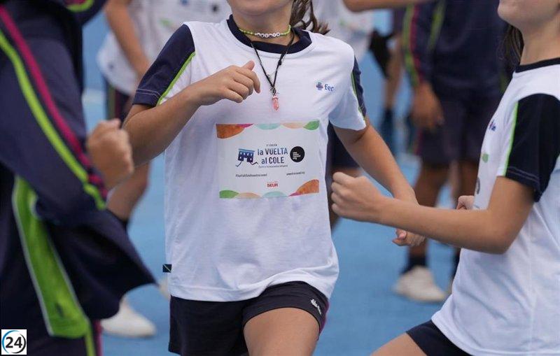 Más de 2,500 niños de La Rioja se inscriben en La Vuelta al Cole Unoentrecienmil el 17 de octubre.