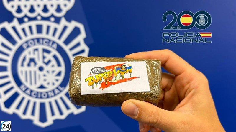 Desmantelan en Logroño una venta de hachís en pleno centro: dos detenidos.