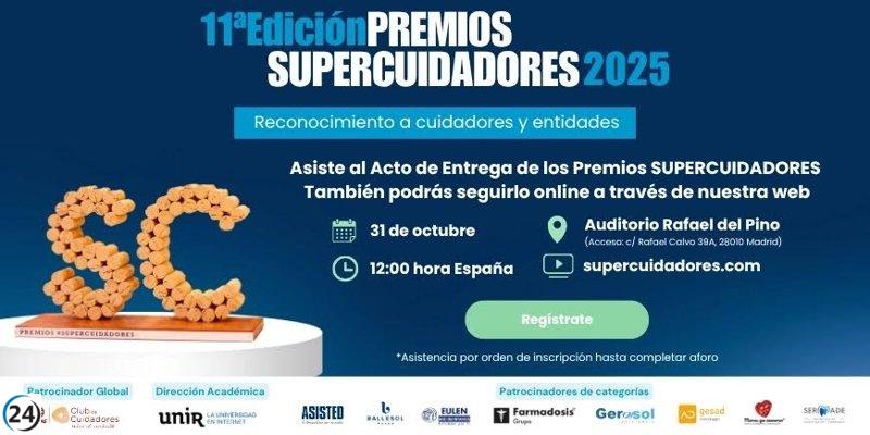 SUPERCUIDADORES revela a los nominados para sus 11º Premios Anuales.