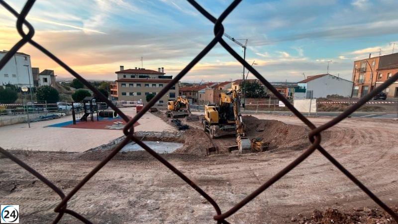 Inician las obras para la construcción de viviendas económicas en Alfaro.