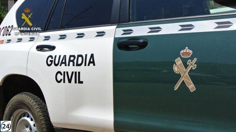 Tres personas sufren lesiones menores tras accidente de tráfico en la LR-288, Alfaro.