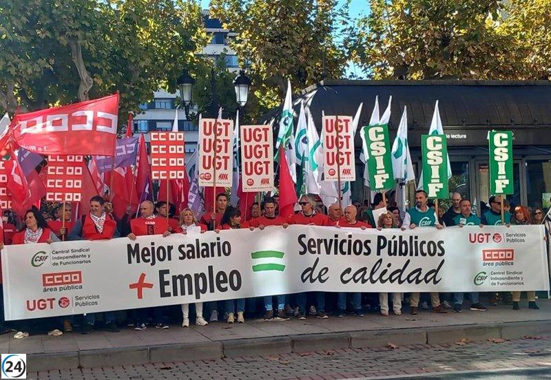 Sindicatos advierten con movilizaciones si el Gobierno no mejora las condiciones laborales del sector público.
