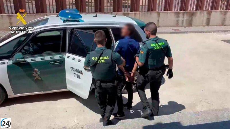 La Guardia Civil captura a y un reincidente que volvió a los delitos tras su liberación.