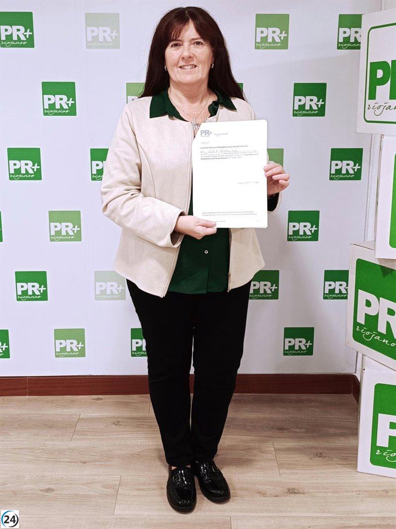 Rita Beltrán, la única aspirante a encabezar el Partido Riojano desde Arnedo.