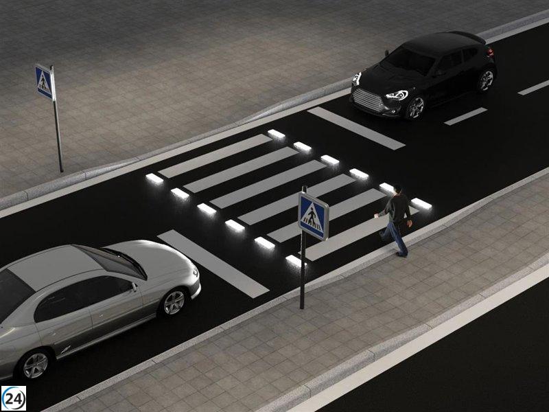 Por La Rioja sugiere invertir 200.000 euros del Proyecto Edint en 50 pasos de cebra automáticos.