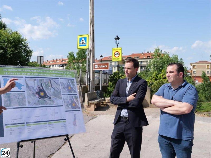 Autorizada la creación de una nueva glorieta en Murillo con una inversión superior a 400.000 euros.