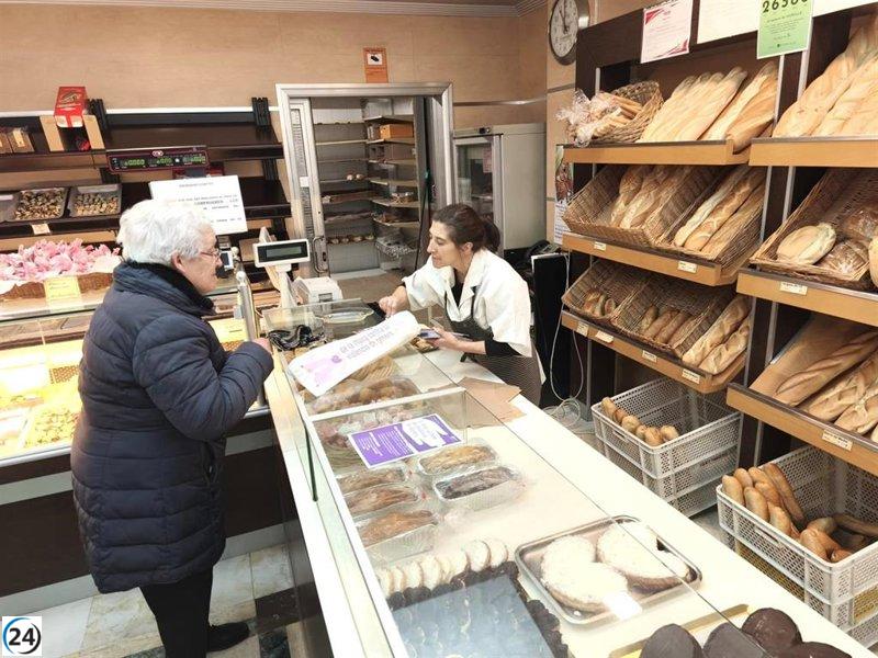 Logroño y 14 panaderías artesanales se unen por la concienciación del 25N.