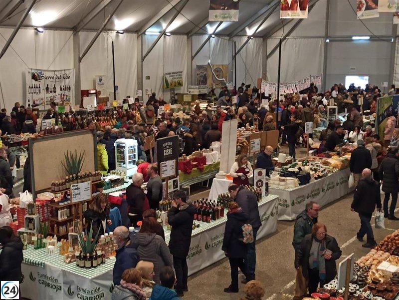 El Mercado del Camino vuelve a Santo Domingo, celebrando la calidad y frescura de los productos locales.