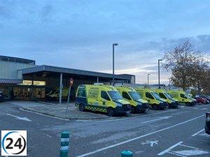 CSIF alerta sobre el colapso de urgencias en el hospital San Pedro.