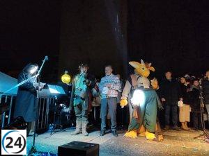 Logroño da la bienvenida a la Navidad con más de 1.000 luces brillantes en sus calles.