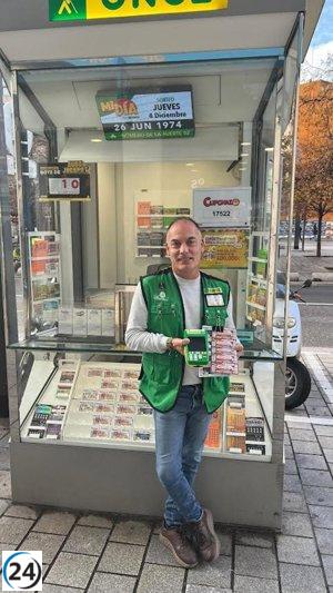 La ONCE distribuye 70.000 euros en premios en La Rioja a través de su Cupón Diario.