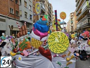 La carroza 'Duquechuches' del AMPA CEIP Duquesa de la Victoria conquista el primer lugar en el Carnaval.