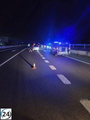 Peatón pierde la vida tras ser atropellado en la N-232 en Rincón de Soto, La Rioja.