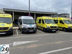 Una joven de 19 años es víctima de un accidente vehicular en la calle Piqueras con la LO-20 de Logroño.