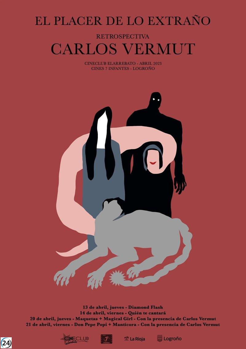 Carlos Vermut compartirá su obra en una exposición de cine en Logroño en abril.