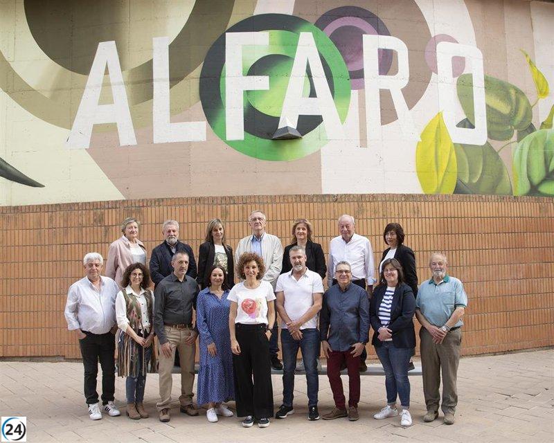 El PSOE Alfaro presenta sus candidatos a la reelección.