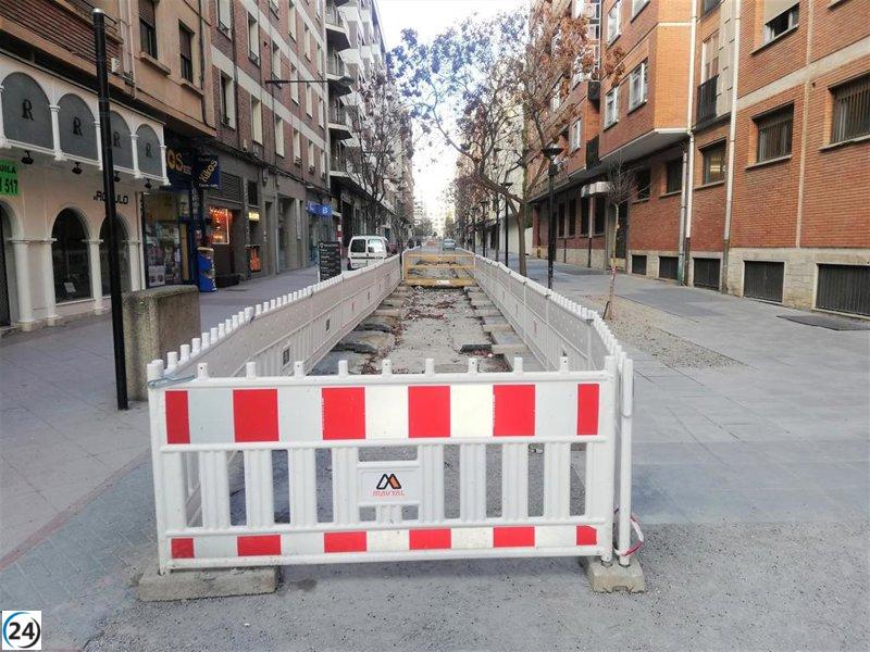 El Ayuntamiento de Logroño ejecutará la reparación de varias zonas de las Cien Tiendas.