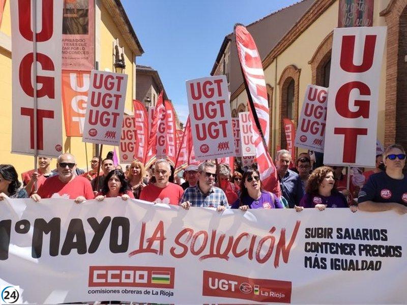UGT y CCOO difunden lema para la manifestación del 1 de Mayo: 