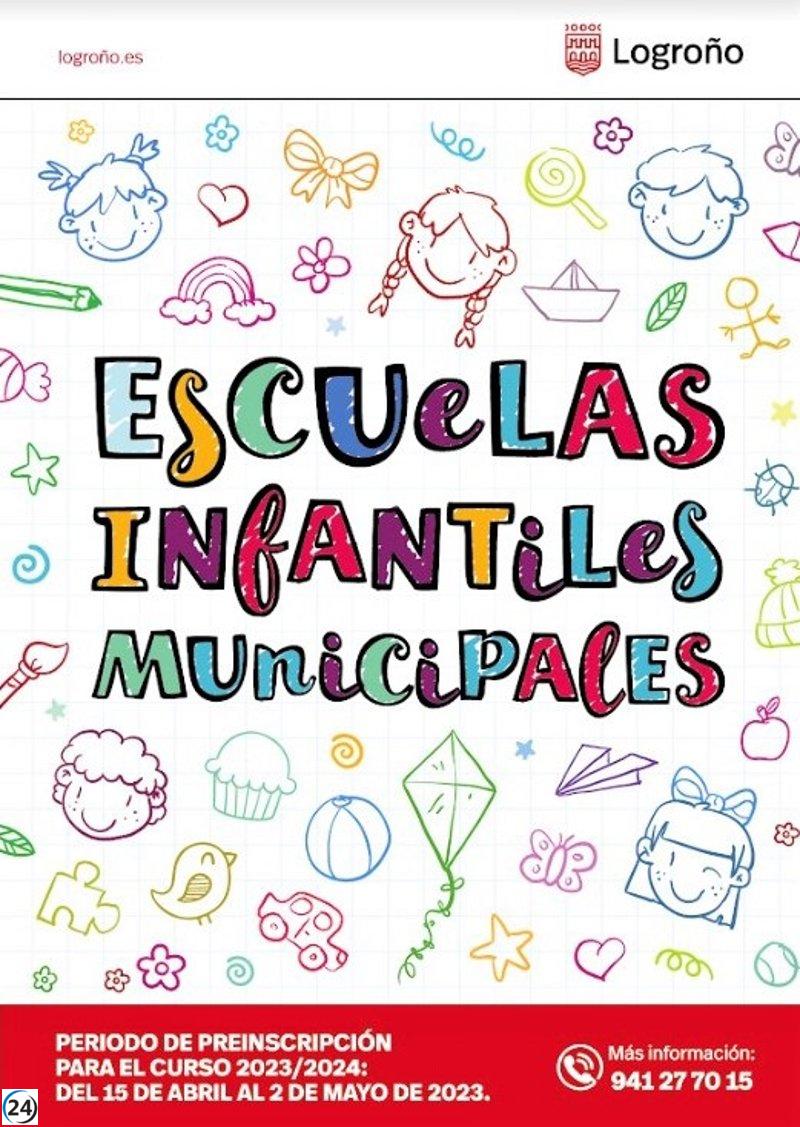 Último día para apuntarse a las Escuelas Infantiles municipales de Logroño.