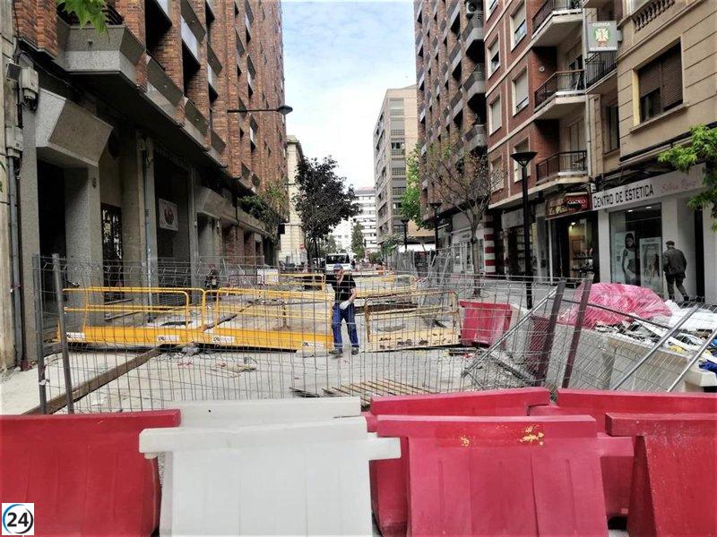 El pliego para finalizar las obras de las Cien Tiendas en Logroño no es aprobado urgentemente por el PP.