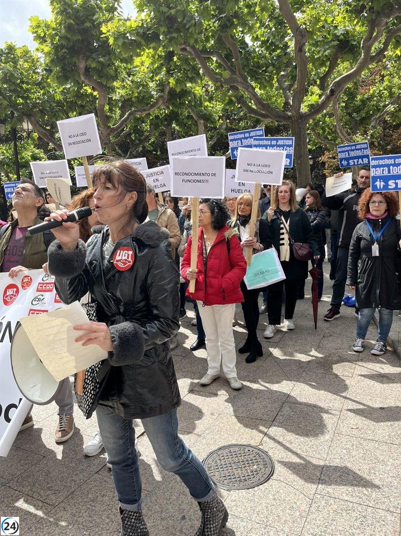 Justicia: Huelga perjudica a trabajadores, culpa del Ministerio.