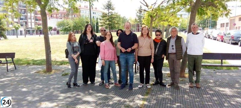Antoñanzas (PR+EV) busca mejorar las conexiones de los barrios de Logroño