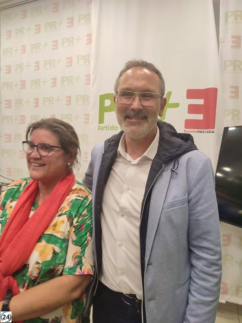 Sáenz (PR+ España Vaciada) promete seguir reivindicando los derechos de los riojanos.